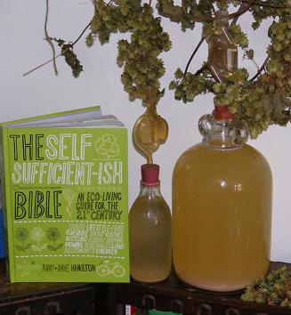 pearwine and book